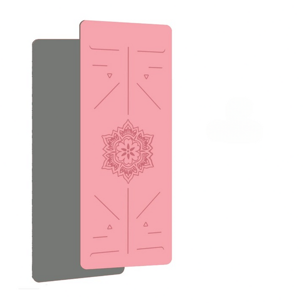 HomeFlow TPE Yoga Mat – Grip & Alignment for Better Posture