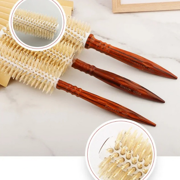 Round Bamboo Hair Brush – Eco-Friendly Styling Tool