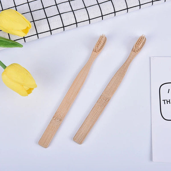 Bamboo Brush Set – Eco-Friendly Hygiene Essentials