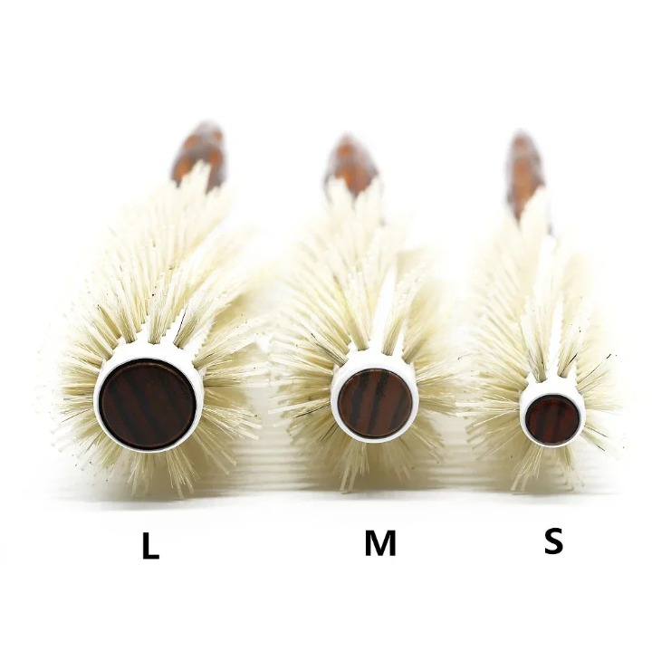 Round Bamboo Hair Brush – Eco-Friendly Styling Tool